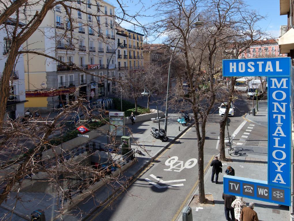 Hostal Montaloya Madrid Eksteriør bilde