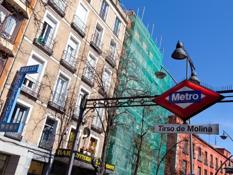 Hostal Montaloya Madrid Eksteriør bilde