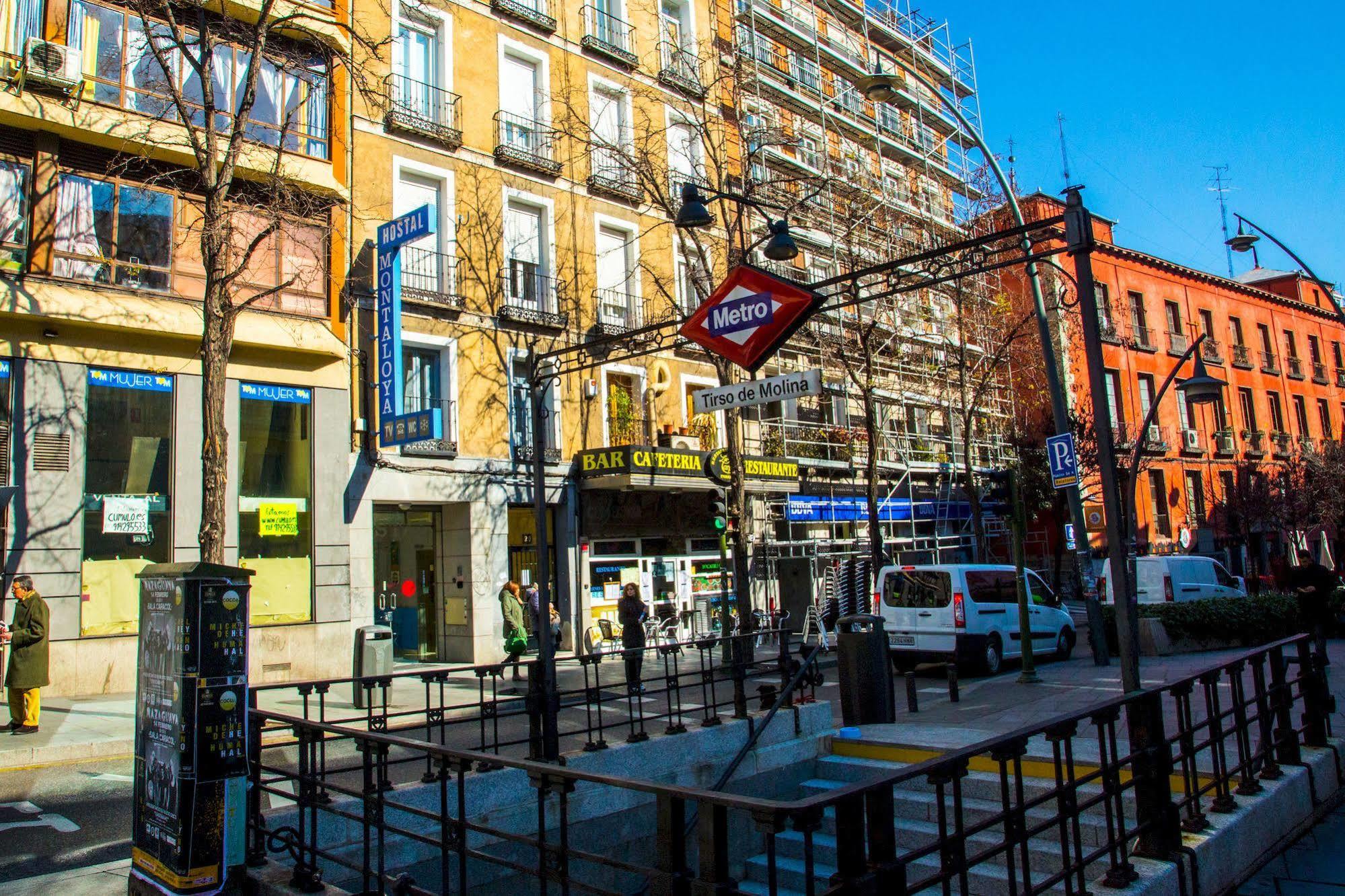 Hostal Montaloya Madrid Eksteriør bilde