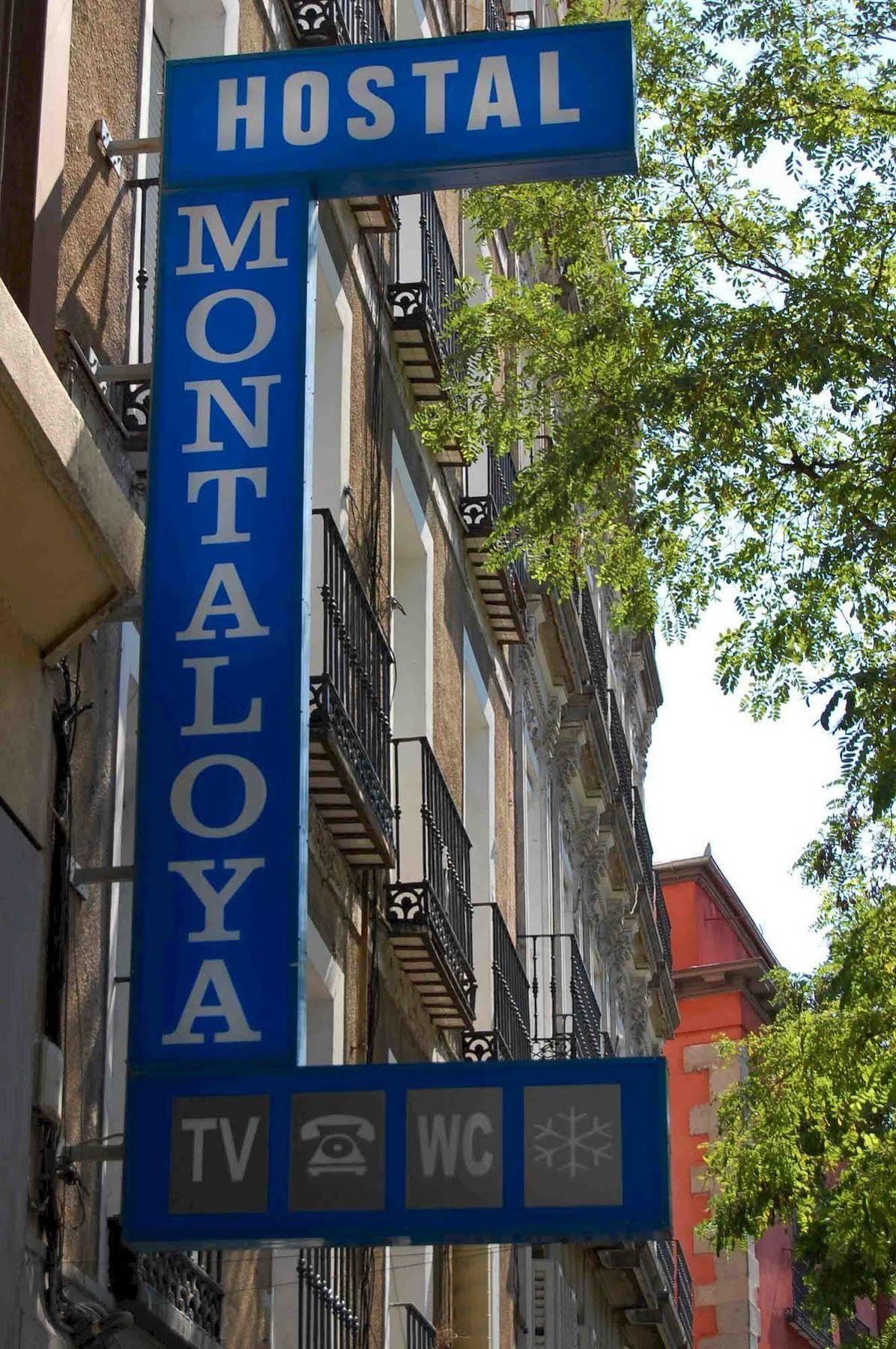 Hostal Montaloya Madrid Eksteriør bilde